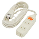 オーム電機 3個口タップ 集中スイッチ付き 5m