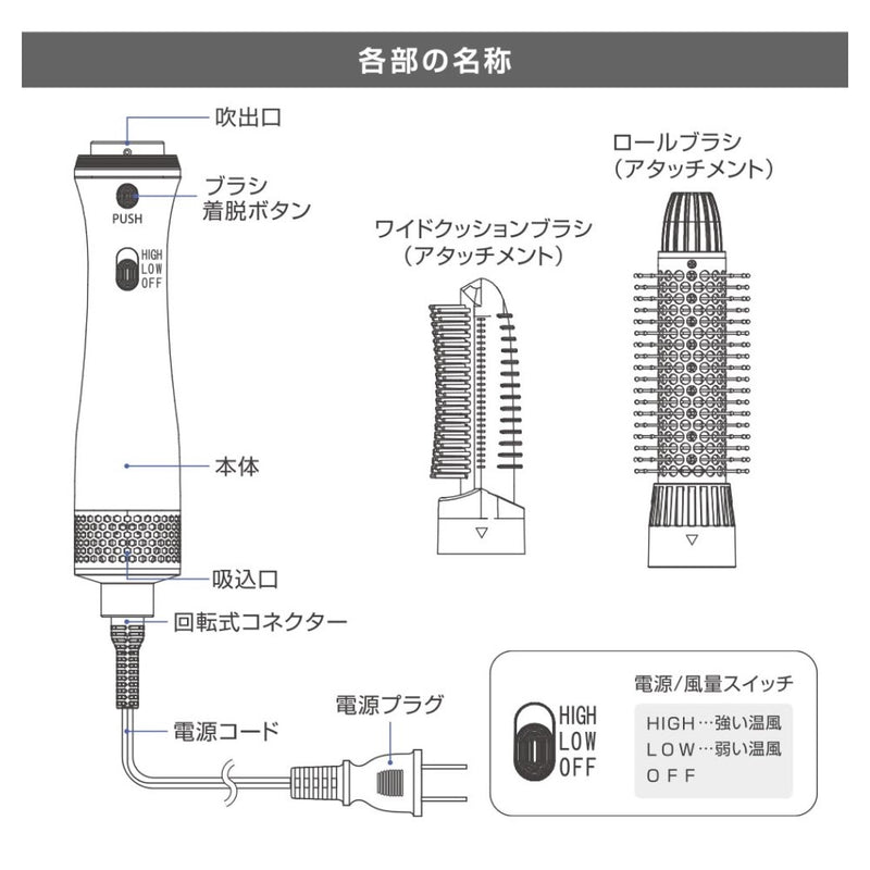 オーム電機　Ｉｂｅｒｉｓ　カールドライヤー