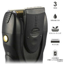 オーム電機 コンパクトシェーバー 3枚刃 USB充電式 1台