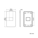 オーム電機 標準プレート1個
