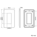 オーム電機 標準プレート3個