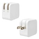 オーム電機 AC充電器 12W Type-C＋Type-A 1個