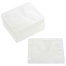 オーム電機 DVD＆CD不織布スリーブ 100枚入り