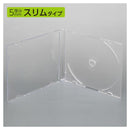 オーム電機 Blu-ray＆CD＆DVDケース 10個パック