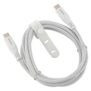 オーム電機 さらさらUSBケーブル C-C 1.5m