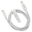 オーム電機 さらさらUSBケーブル スイング 1.5m