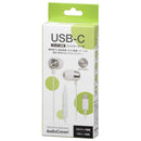 オーム電機 AudioComm USB-Cステレオイヤホン 1個