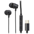 オーム電機 AudioComm USB-Cステレオイヤホン 1個