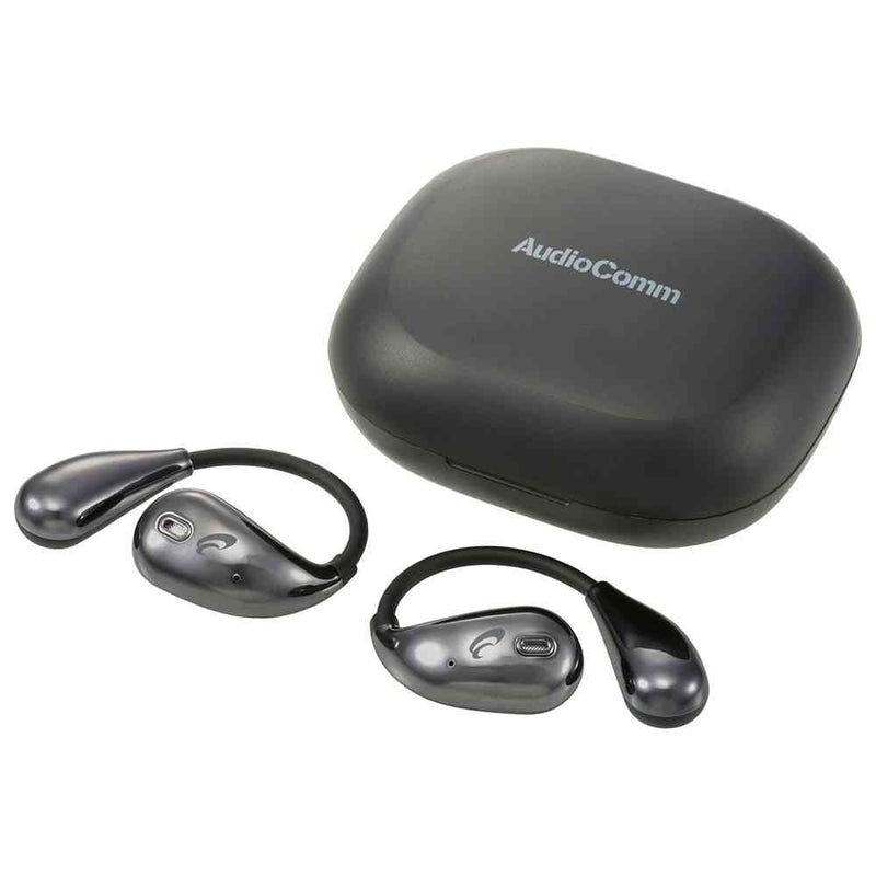 オーム電機 完全ワイヤレスイヤホン イヤーフック