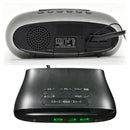 オーム電機 AM／FMクロックラジオ 1台