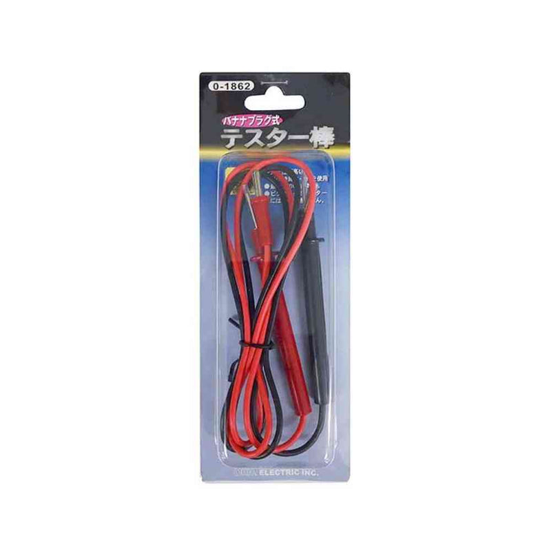 オーム電機 テスター棒 バナナプラグ式