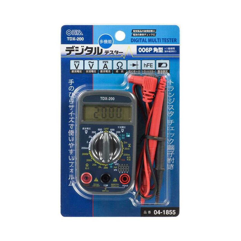 オーム電機 デジタルテスター
