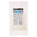 オーム電機 ロックタイ 屋内用 100mm 白 04-3131 100本入