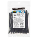 オーム電機 ロックタイ 耐候性 100mm 黒 04-3136 100本入