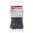 オーム電機 ロックタイ 耐候性 150mm 黒 04-3137 100本入
