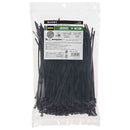 オーム電機 ロックタイ 耐候性 200mm 黒 04-3155 300本入