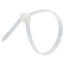 オーム電機 ワイドタイ 屋内用 200mm 白 04-3326 50本入