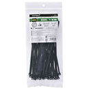 オーム電機 ワイドタイ 耐候性 200mm 黒 04-3330 50本入