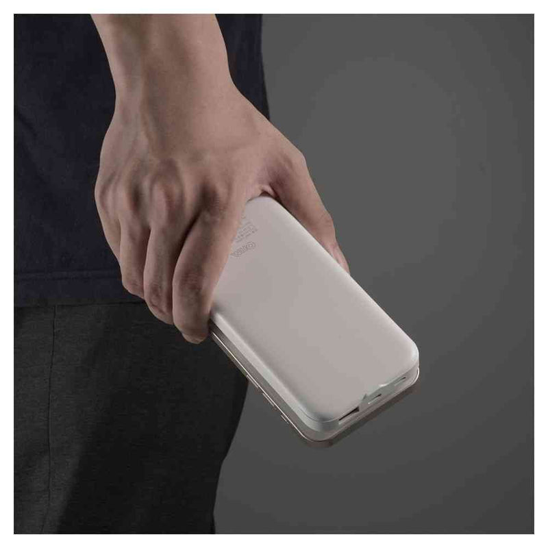 オーム電機 マグネット式モバイルバッテリー 10000mAh