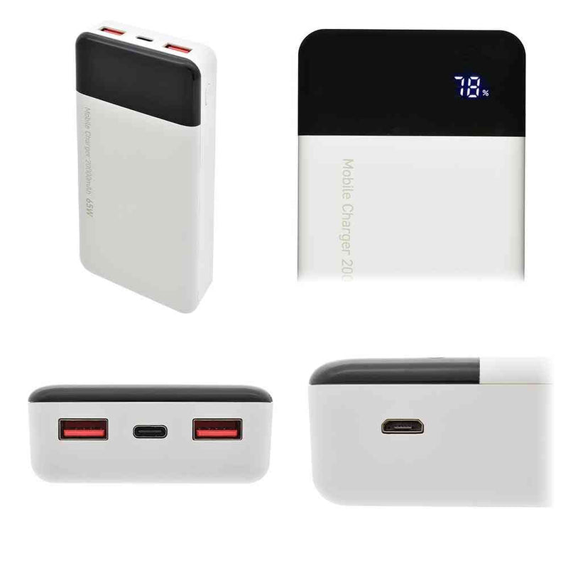 オーム電機 モバイルチャージャー 20000mAh