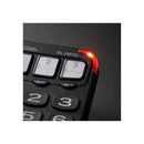 オーム電機 シンプルシニアホン ブラック