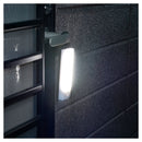 オーム電機 LEDセンサーライト 乾電池式 フック型 60ルーメン ブラック