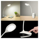 オーム電機 クリップライト コードレス充電式 昼白色 1個