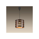 オーム電機 ペンダントライト 木枠 1灯