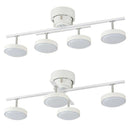 オーム電機 LED4灯シーリングライト 1台