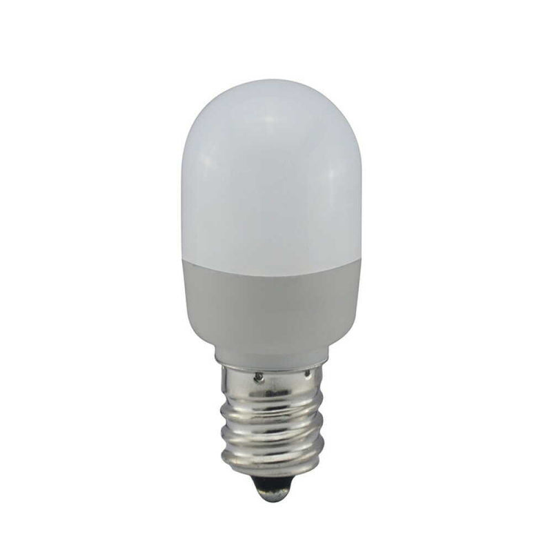 オーム電機 LEDナツメ球 E12 昼白色 2個入