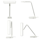 オーム電機 LEDデスクライト ホワイト