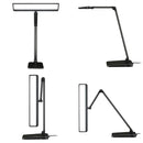 オーム電機 LEDデスクライト ブラック