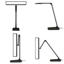 オーム電機 LEDデスクライト ブラック