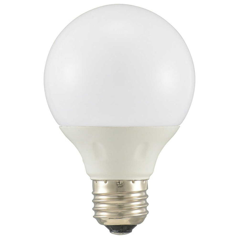 オーム電機 LED電球 ボール電球形 E26 40形相当 電球色