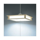 オーム電機 LED和風ペンダントライト 6畳用 昼光色