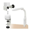 オーム電機 LEDクランプライト 調光付 ホワイト