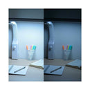 オーム電機 LEDクランプライト 調光付 ホワイト