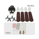 オーム電機 4灯シーリングファン 電球別売 1個