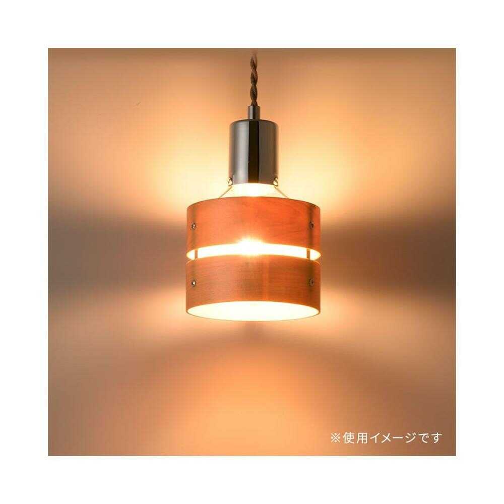 木製ペンダントライト オーム電機 ペンダントライト 木製セード ナチュラル