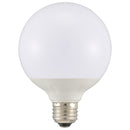 オーム電機 LED電球 ボール電球形 E26 40形相当 昼白色
