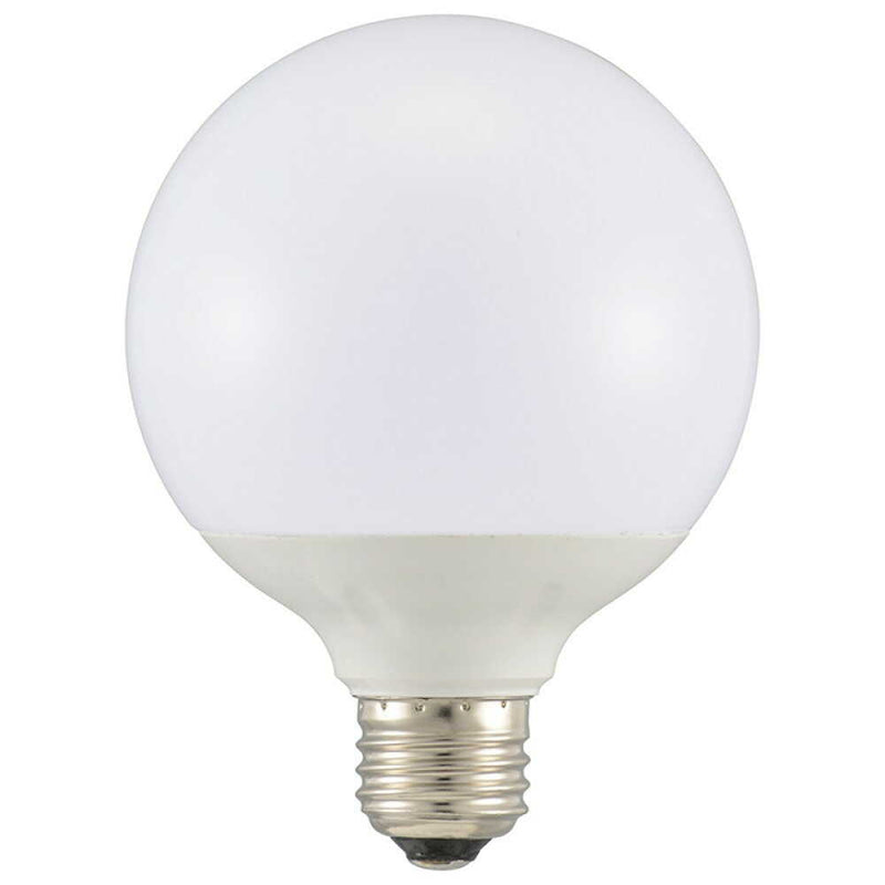 オーム電機 LED電球 ボール電球形 E26 40形相当 昼白色