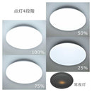 オーム電機 LEDシーリングライト 8畳用 調光 昼光色