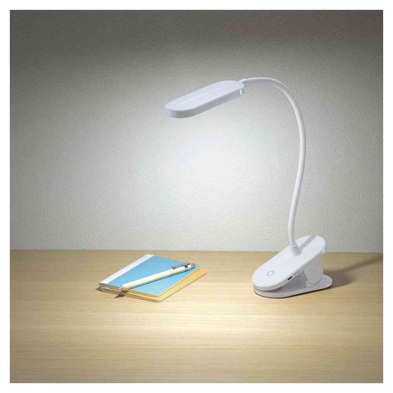 オーム電機 充電式LEDクリップライト 昼白色