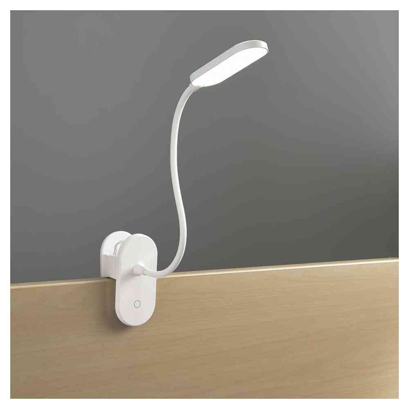 オーム電機 充電式LEDクリップライト 昼白色