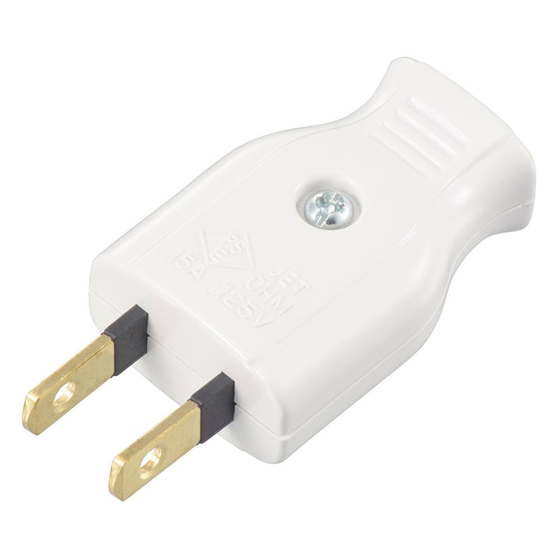 オーム電機 絶縁カバー付差込みプラグ