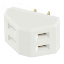 オーム電機 2口タップ HS-H32／W