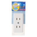 オーム電機 Ｌ型３口テーブルタップ