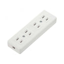 オーム電機 Ｌ型４口テーブルタップ