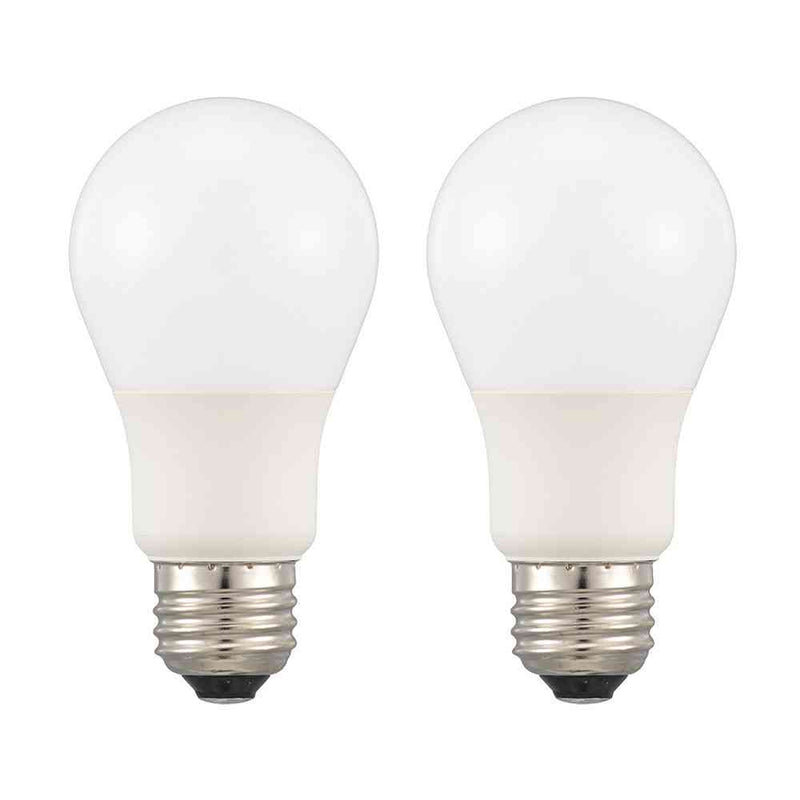 オーム電機 LED電球 40形相当昼光色 2個入