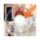 オーム電機 LEDミニシーリングライト 60形 昼光色